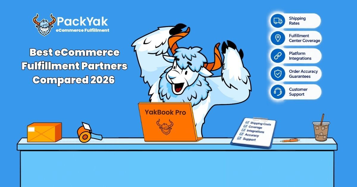 PackYak eCommerce Order Fulfillment with Same-Day Order Shipping